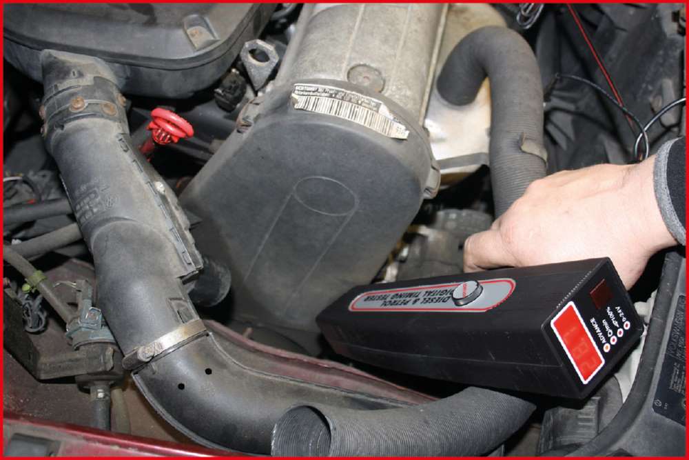 Produktbild KS Tools Digitale Zündzeitpunktpistole Stroboskop mit LED Anzeige bild 8