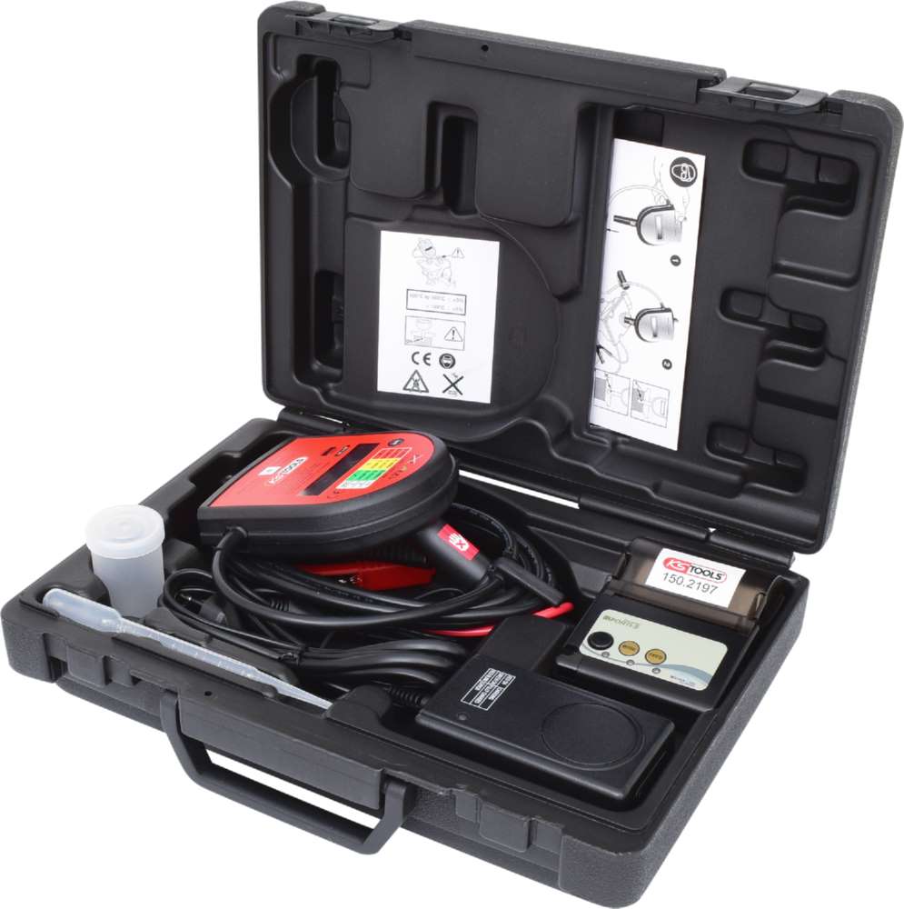 Produktbild KS Tools Digitaler Bremsflüssigkeits Tester Satz 2 Teile