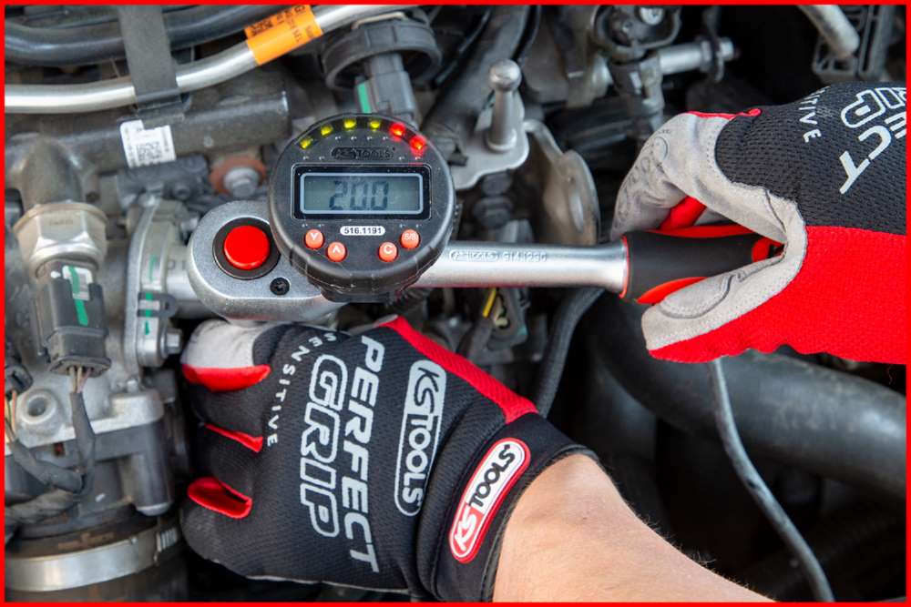 Produktbild KS Tools Digitaler Drehwinkelmesser mit Magnet Durchmesser 55 mm bild 4