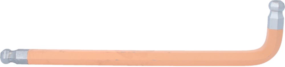 Produktbild KS Tools Doppel Kugelkopf Innensechskant Winkelstiftschlüssel 17 mm Orange Länge 335 mm bild 2