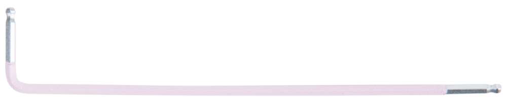 Produktbild KS Tools Winkelstiftschlüssel Doppelkugelkopf Innensechskant XL 2,0 mm violett