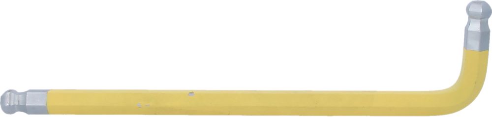 Produktbild KS Tools Doppel Kugelkopf Innensechskant Winkelstiftschlüssel 14 mm Zinkgelb Länge 295 mm bild 2