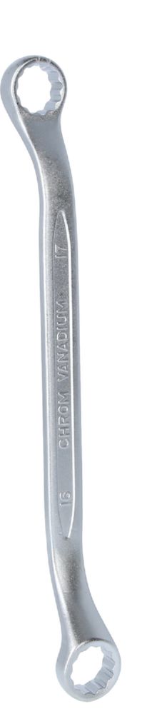 Produktbild KS Tools Doppel Ringschlüssel leicht gekröpft 16x17 mm bild 2