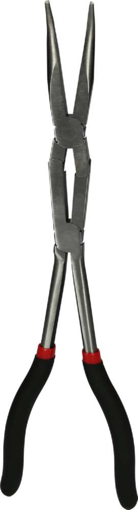 Produktbild KS Tools Doppelgelenk Flachrundzange XL gebogen 45 Grad