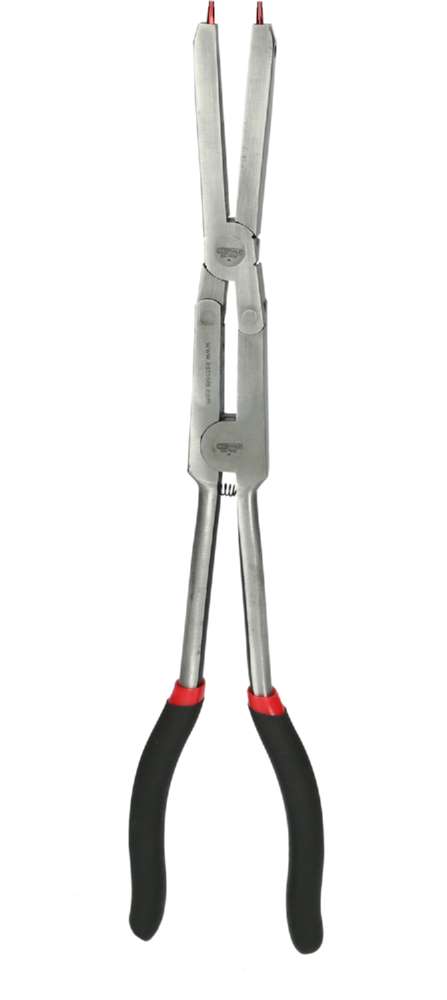 Produktbild KS Tools Doppelgelenk Sicherungszange für Außensicherungsringe mit auswechselbarer Spitze