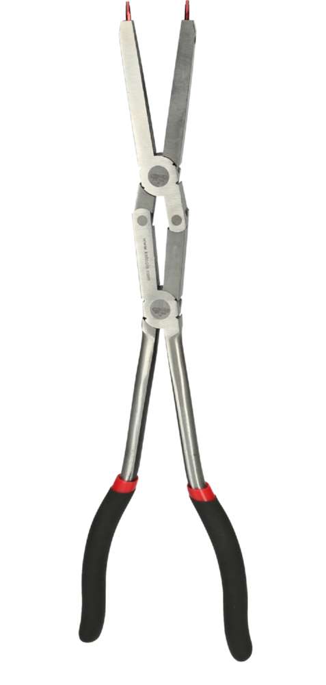 Produktbild KS Tools Doppelgelenk Sicherungszange für Innensicherungsringe mit auswechselbaren Spitze