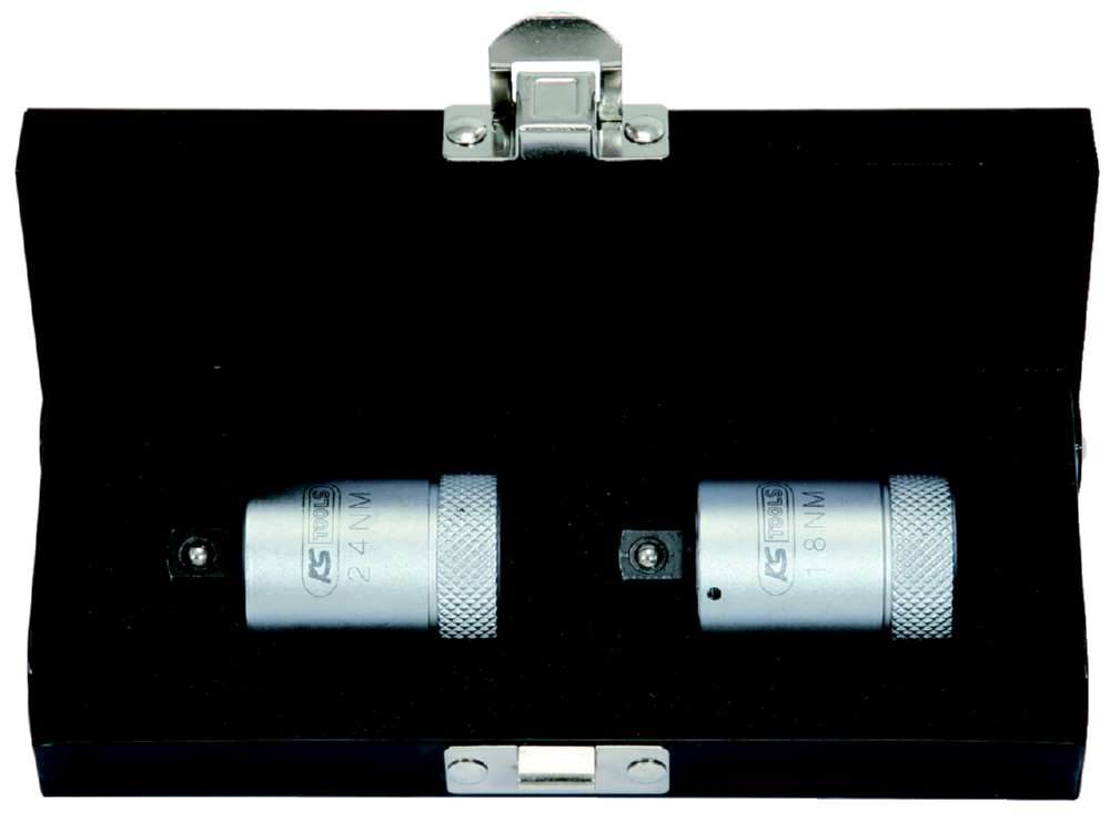 Produktbild KS Tools 3/8 Zoll Drehmomentbegrenzer Adapter Satz 18 - 24 Nm 2 Teile bild 4