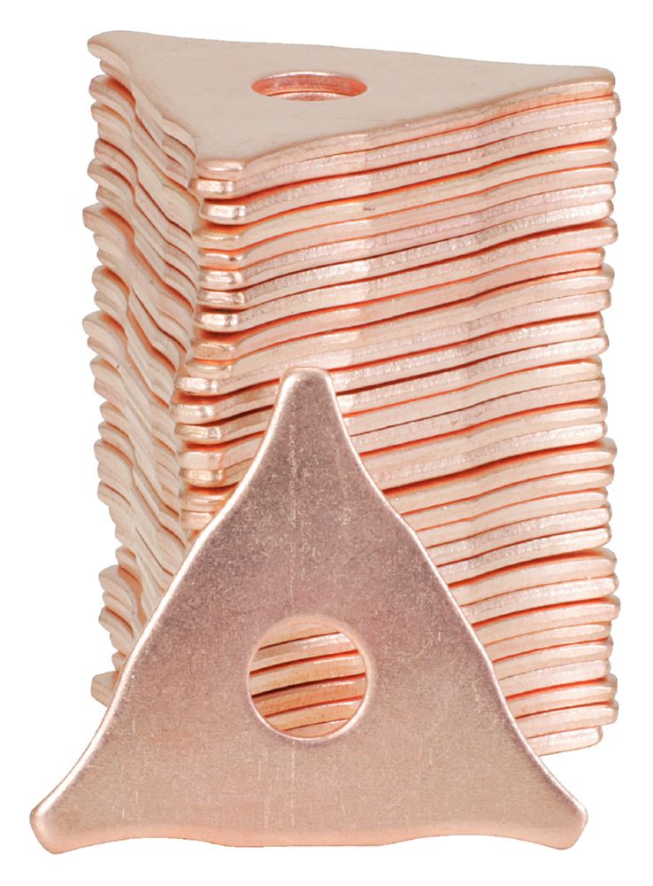 Produktbild KS Tools Dreispitz Lochscheiben verkupfert 20er Pack