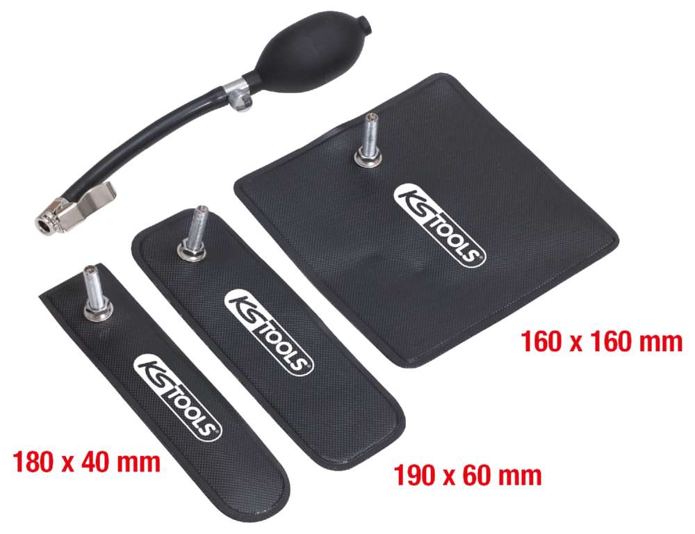 Produktbild KS Tools Druckkissen-Satz mit Handpumpe 4 Teile