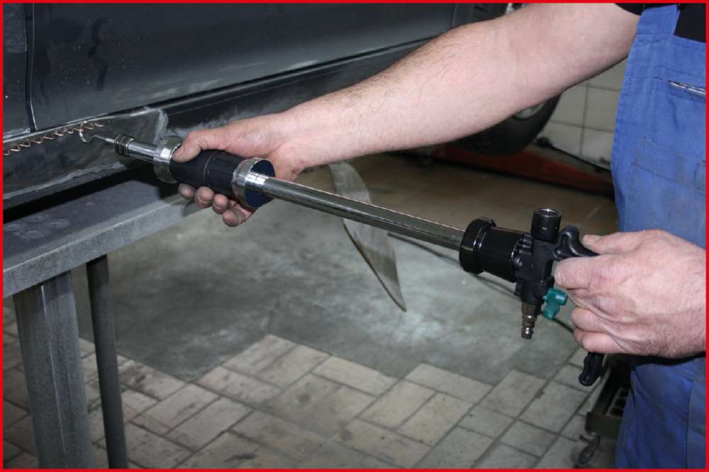 Produktbild KS Tools Druckluft Ausbeulhammer Satz 5 Teile bild 5