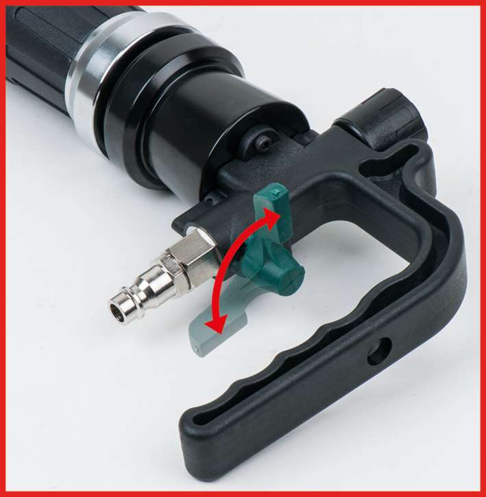 Produktbild KS Tools Druckluft Ausbeulhammer Satz 5 Teile bild 9