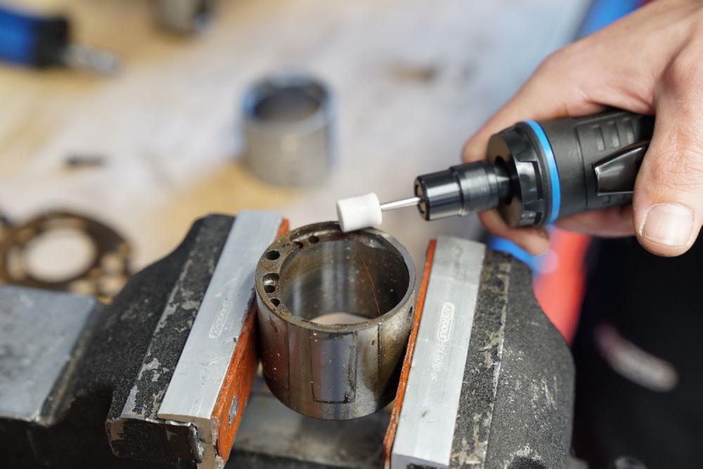 Produktbild Brilliant Tools Druckluft Stabschleifer gerade bild 5