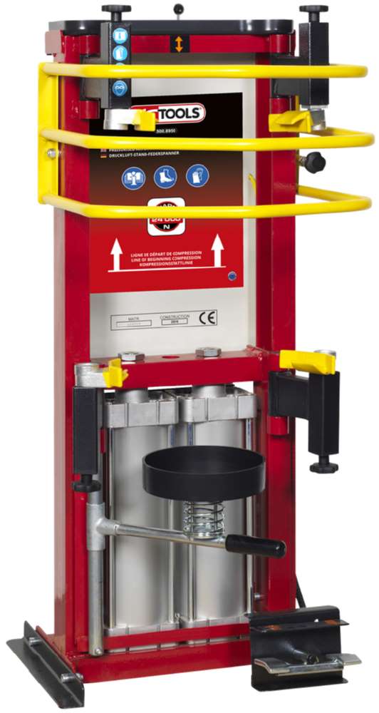 Produktbild KS Tools Druckluft Stand Federspanner mit Doppel Zylinder bild 2