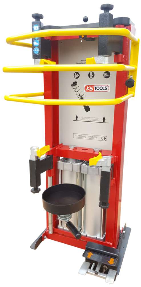 Produktbild KS Tools Druckluft Stand Federspanner mit Doppel Zylinder bild 3