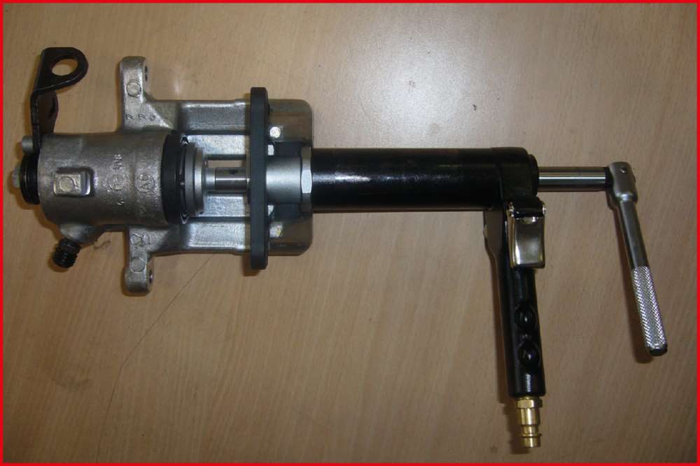 Produktbild KS Tools Druckluftspindel für Bremskolben Adapter Gesamtlänge 260 mm bild 2
