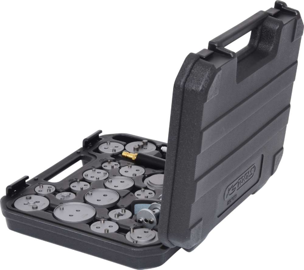 Produktbild KS Tools Druckluftspindel Bremskolbenwerkzeug Satz 18 Teile bild 2