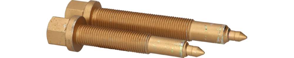 Produktbild KS Tools Druckschrauben Satz für Gelenkwelle für VAG 2 Teile Außensechskant Antrieb 19 mm bild 5