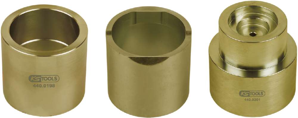 Produktbild KS Tools Druckstück Satz für Mercedes Sprinter 2007 und Volkswagen Crafter 3 Teile