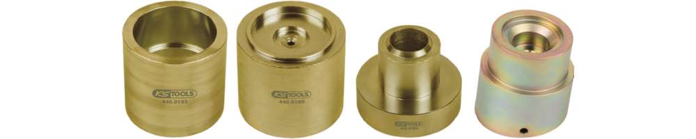 Produktbild KS Tools Druckstück Satz für Renault und Nissan und Opel 4 Teile