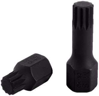 Produktbild KS Tools 1/2 Zoll DUODRIVE Spezial Kraft Bit Stecknuss XZN M18,43 mm kurz