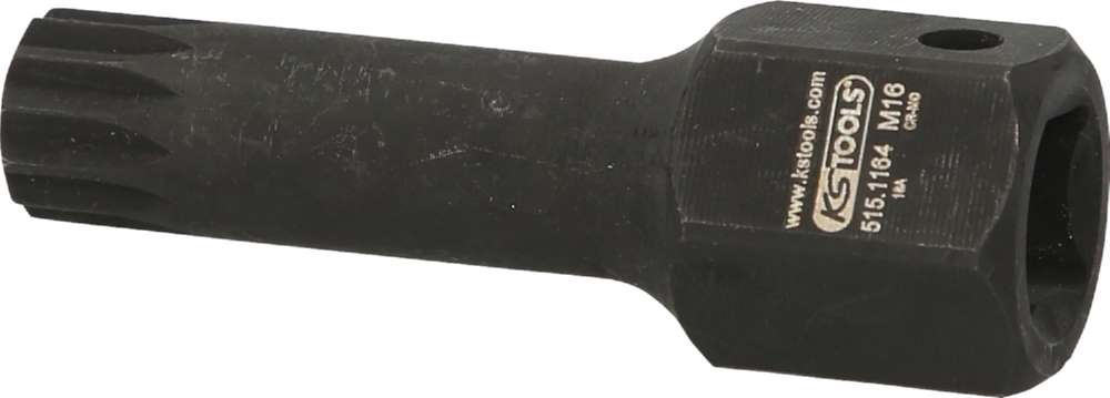 Produktbild KS Tools 1/2 Zoll DUODRIVE Spezial Kraft Bit Stecknuss XZN M16,78 mm lang