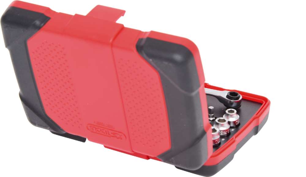 Produktbild KS Tools 1/4 Zoll 11 mm Durchgangs-Steckschlüssel- und Bit-Satz 31 Teile bild 3