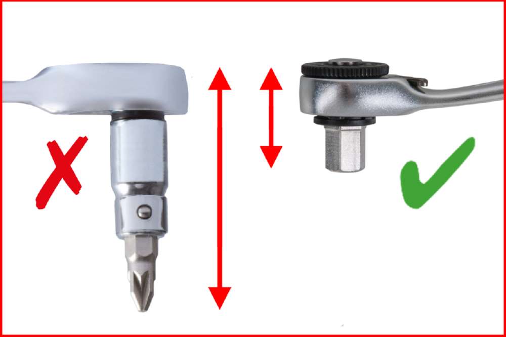 Produktbild KS Tools 1/4 Zoll 11 mm Durchgangs-Steckschlüssel- und Bit-Satz 31 Teile bild 6