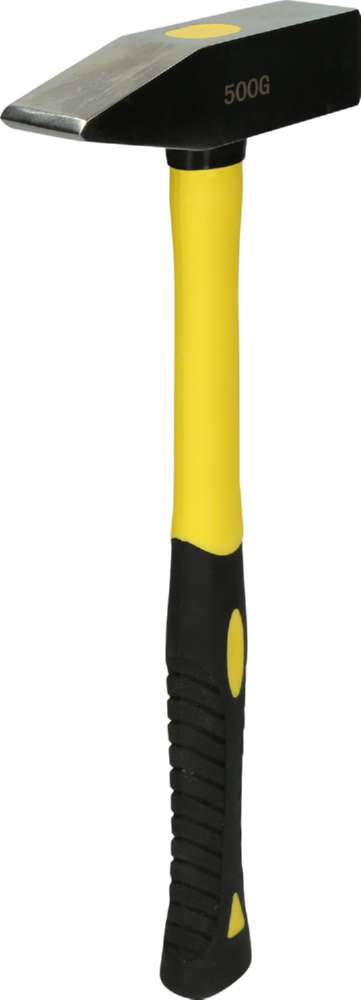 Produktbild KS Tools Schlosserhammer Edelstahl mit Fiberglasstiel 500 g bild 4