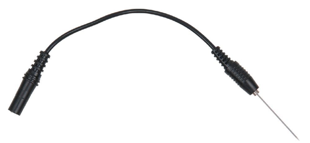 Produktbild KS Tools 4 mm Eingangsbuchse auf nadelförmige Prüfspitze schwarz