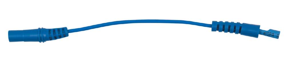 Produktbild KS Tools Eingangsbuchse auf 4,0 mm Prüfadapterbuchse rund blau