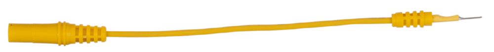 Produktbild KS Tools 4 mm Eingangsbuchse auf 0,8 mm Prüfadapterstecker flach gelb
