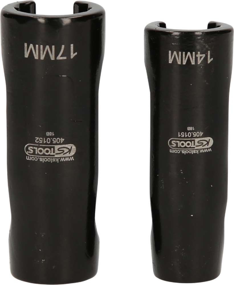 Produktbild KS Tools 3/8 Zoll + 1/2 Zoll Einspritzleitungs Schlüssel Satz für BMW 2 Teile
