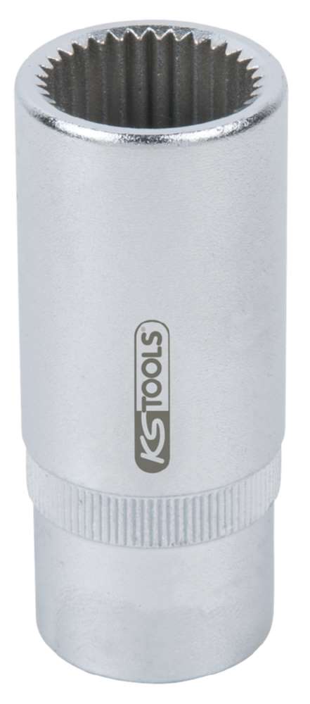 Produktbild KS Tools Einspritzpumpen Vielzahn Stecknuss Gesamtlänge 40 mm