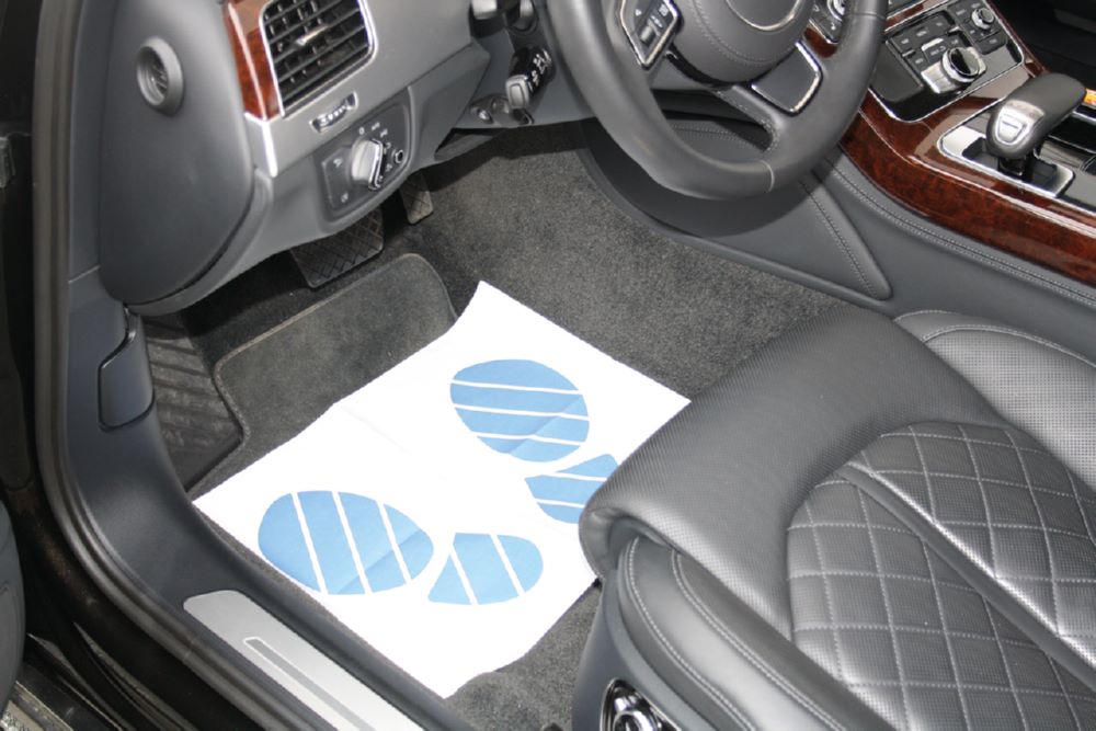 Produktbild KS Tools Einweg Fußmatte 380 x 500 mm 500 Stück bild 2