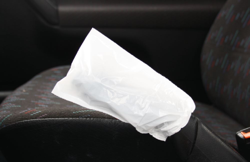 Produktbild KS Tools Einweg Handbremshebelschoner weiß 500 Stück