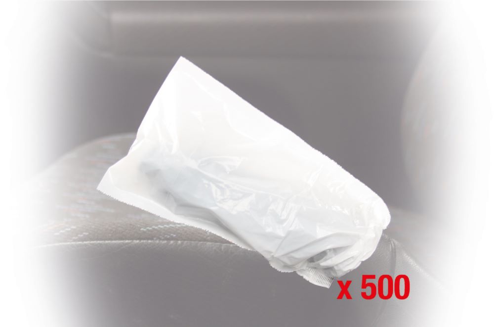 Produktbild KS Tools Einweg Handbremshebelschoner weiß 500 Stück bild 2