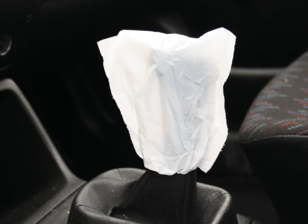 Produktbild KS Tools Einweg Schalthebelschoner weiß 500 Stück