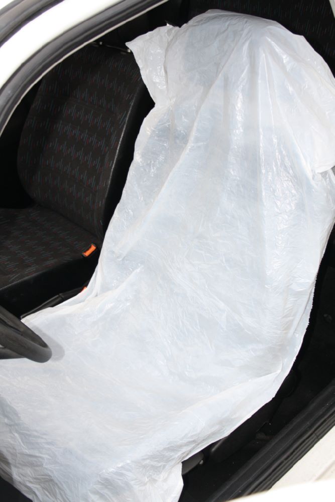 Produktbild KS Tools Einweg Sitzschoner weiß 500 Stück