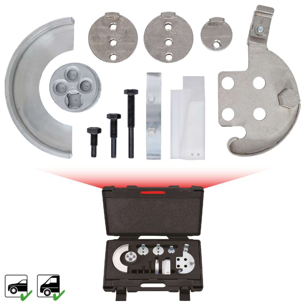 Produktbild KS Tools Elastriemen und Keilrippenriemen Spezialwerkzeug Satz 11 Teile bild 17