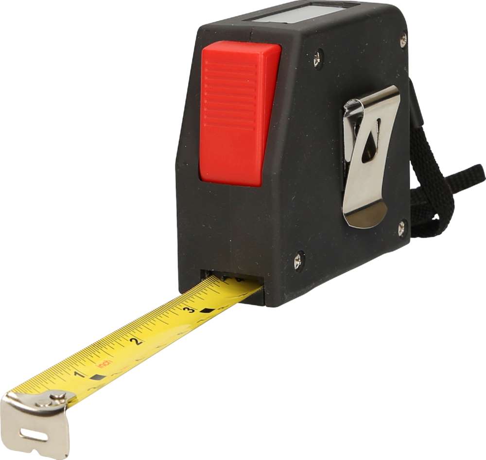 Produktbild KS Tools Elektrisches Bandmaß mit Feststeller und Gürtelclip digital Länge 5m Breit 19mm bild 1