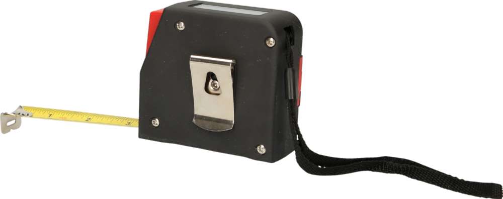 Produktbild KS Tools Elektrisches Bandmaß mit Feststeller und Gürtelclip digital Länge 5m Breit 19mm bild 3