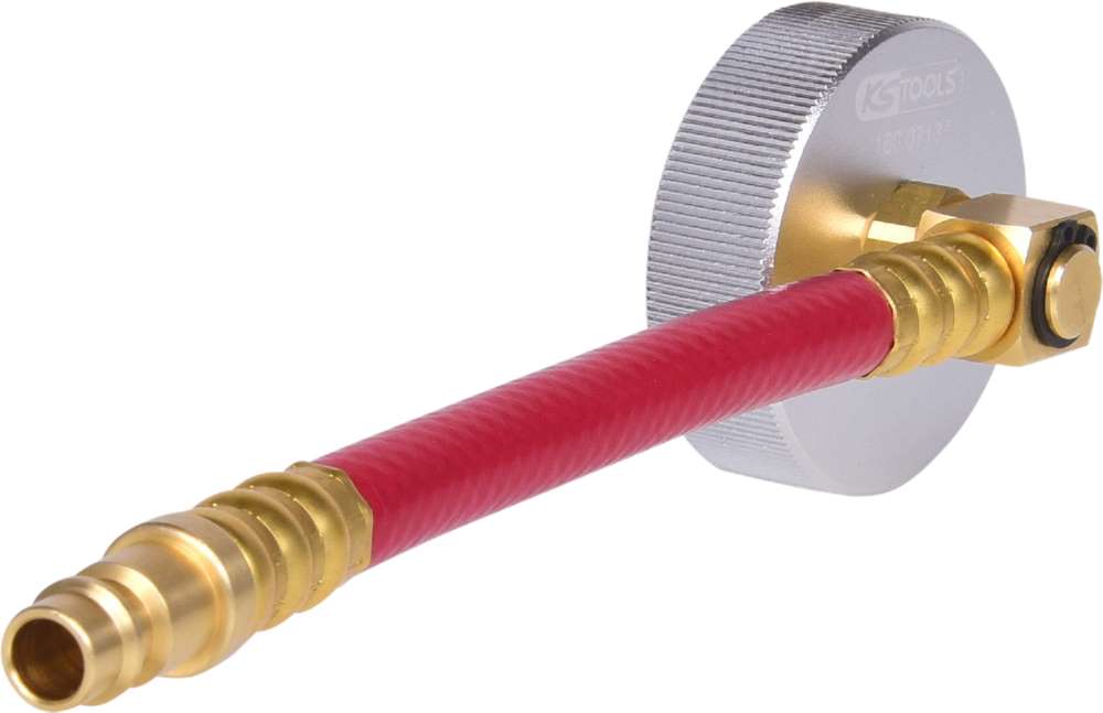 Produktbild KS Tools Entlüfterstutzen Adapter E 20 mit beweglichem Anschlussschlauch zur Bremsentlüft bild 3