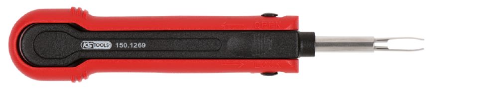 Produktbild KS Tools Entriegelungswerkzeug für Flachstecker 2,8 mm 4,8 mm 5,8 mm 6,3 mm bild 2