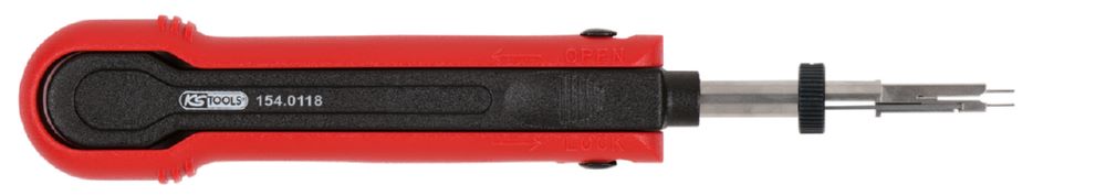 Produktbild KS Tools Entriegelungswerkzeug für Flachstecker 2,8 mm 1-fach verstellbar