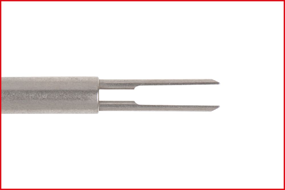 Produktbild KS Tools Entriegelungswerkzeug für Flachstecker 4,8 mm 5,8 mm 6,3 mm bild 2