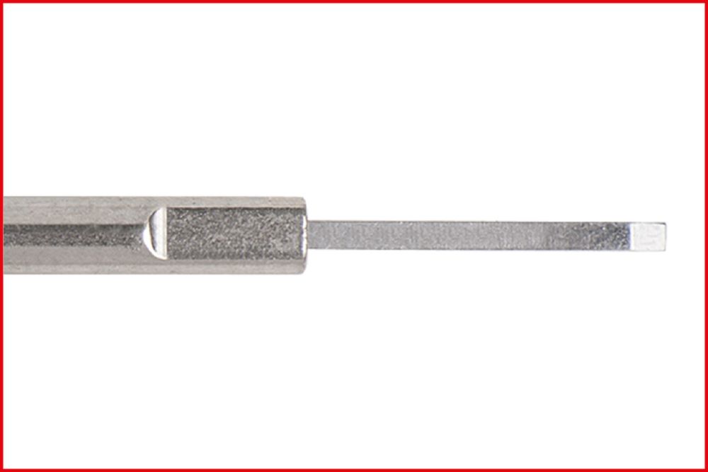 Produktbild KS Tools Entriegelungswerkzeug für Flachstecker 1,5 mm 137 mm bild 2