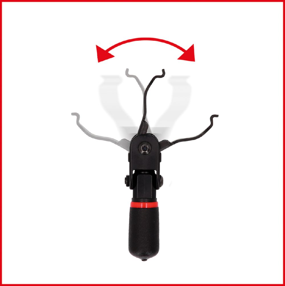 Produktbild KS Tools Entriegelungswerkzeug mit schwenkbarem Kopf für Schnellkupplungen bild 7