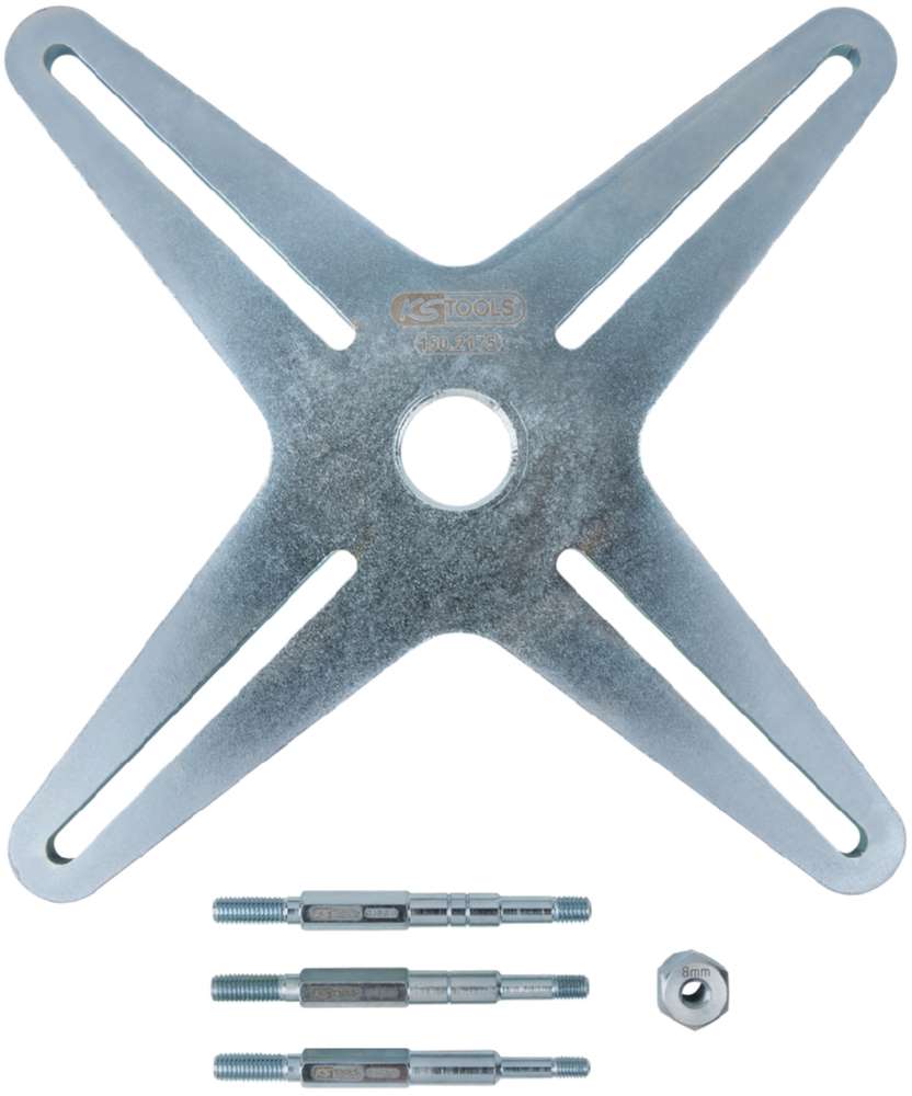 Produktbild KS Tools Ergänzungs Satz SAC Kupplungswerkzeug 4-Loch Teilung 5 Teile