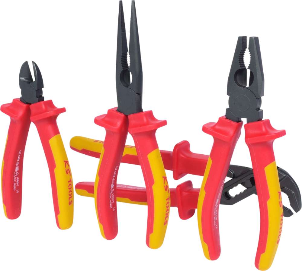 Produktbild KS Tools ERGOTORQUE VDE Zangen Satz 4 teilig Variante 1 bild 3