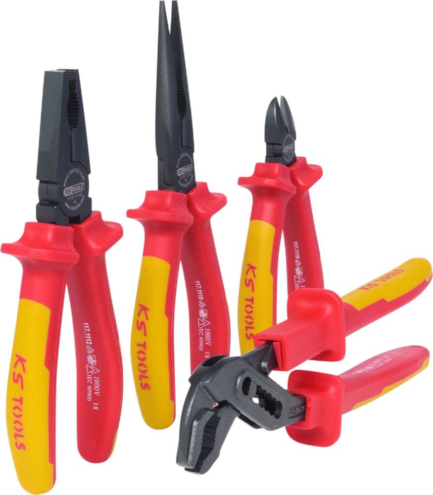 Produktbild KS Tools ERGOTORQUE VDE Zangen Satz 4 teilig Variante 1 bild 4